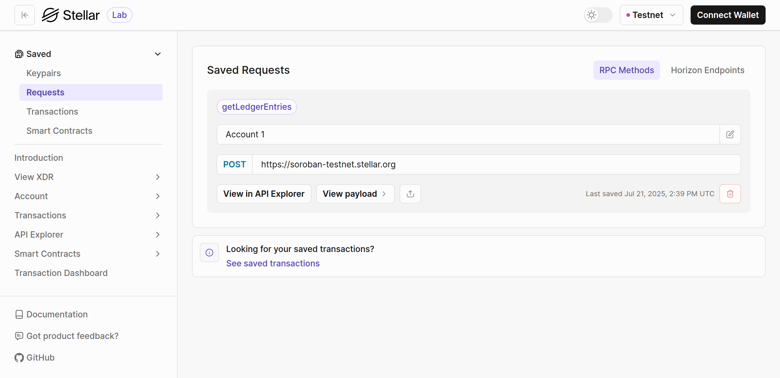 Lab: Saved RPC Methods